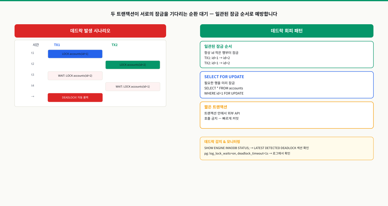 4가지 격리 수준과 발생 가능한 문제