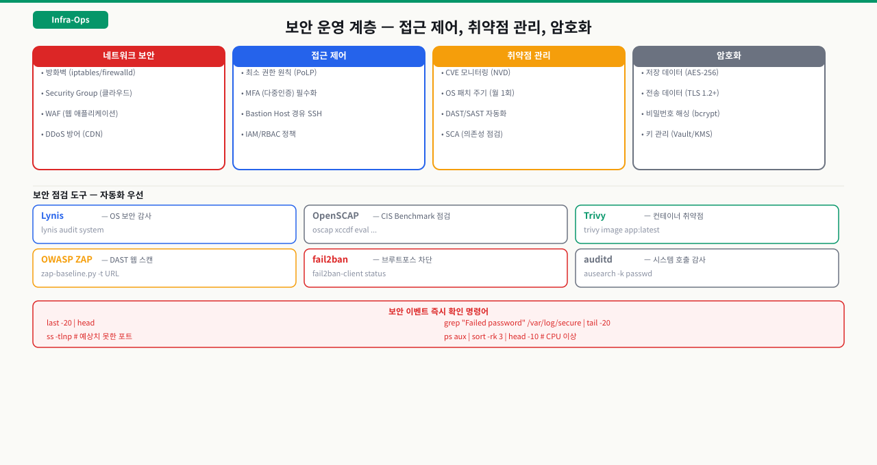 root 직접 접속 차단과 불필요 계정 관리