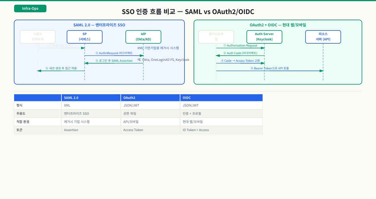 IdP/SP 구조와 SP-initiated 흐름